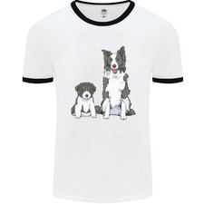 Una maglietta ringer uomo - una,