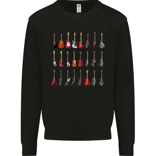 Una collezione chitarre - una,