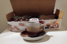 Set 6 Tazzine Da Caffè Con