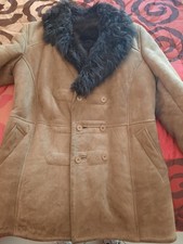 Giaccone uomo montone vera pelle shearling uomo