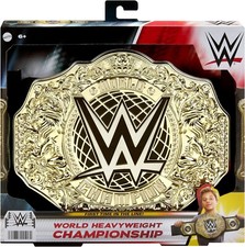 WWE Oro World Heavyweight Campionato Giocattolo Titolo Wrestling Cintura Mattel