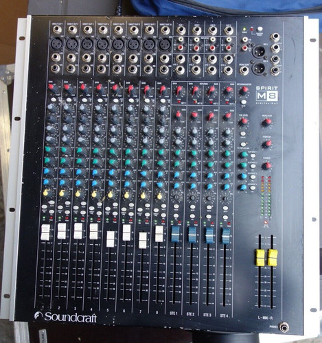 Soundcraft spirit digital - m8,