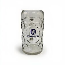 LOWENBRAU BOCCALE BICCHIERE BIRRA 1 LITRO CON MANICO