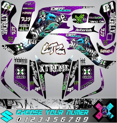 Kit grafico ltz 400 suzuki - kit,