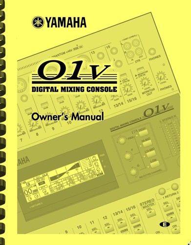 Yamaha 01v console mixaggio - di,