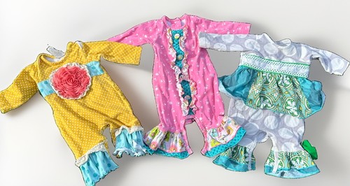 Lotto pagliaccetti bambina - pagliaccetti,