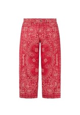 Supreme Bandana Jacquard Baggy Jean Red - SIZE 34 - Large - L ✅