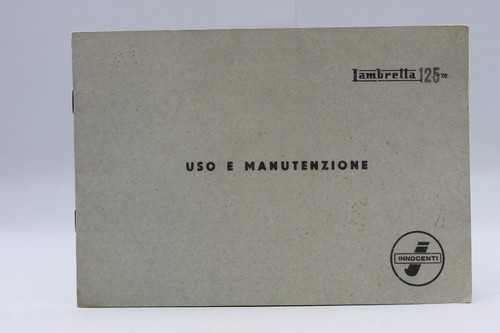 Libretto uso manutenzione - uso,