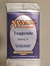 Booster MTG Legend  Bustina Magic L'Adunanza - Leggende Italiano Nuovo sigillato