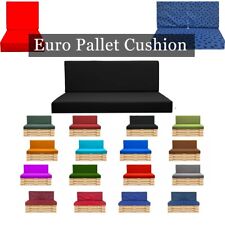 Cuscini Euro Pallet da Esterno Resistenti all'Acqua Giardino Schiuma Cuscini con Copertura Durevole