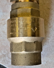 Valvola DI  NON RITORNO ritegno in OTTONE da 1" femmina femmina