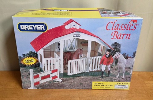 Breyer horse barn stable rosso - horse,