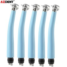 Generatore Elettrico Dentale Alta Velocità Manipolo LED Fibra Ottica Turbina Corpo Luce 4 Fori