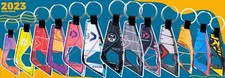 Windsurfing Sail Keychain 2023