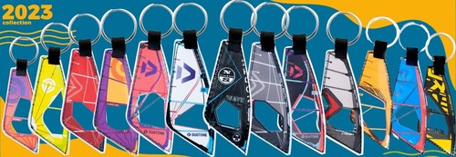 Windsurfing sail keychain - windsurfing, 2023