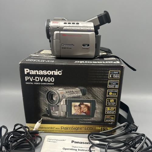 Panasonic dv400d minidv - panasonic, pv-dv400d