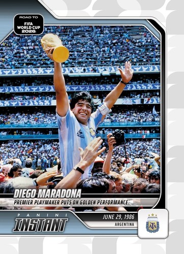 Diego maradona card - diego,