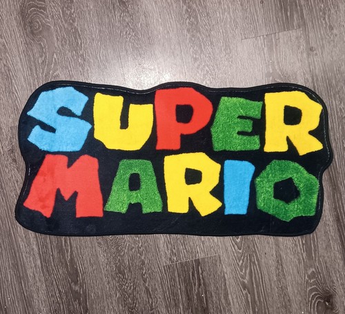 Logo super mario - mario, tappeto