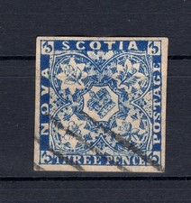 Nuova Scozia Canada 3 pence