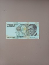 BANCONOTA 2000 LIRE MARCONI