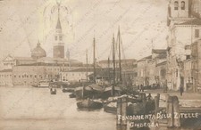 1913 GIUDECCA Fondamenta delle