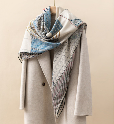 Sciarpa cashmere seta - cashmere, 30%
