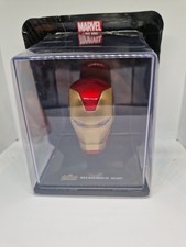 Casco Iron Man Mark 85 Marvel Movie Museum miniatura da collezione + Rivista 01
