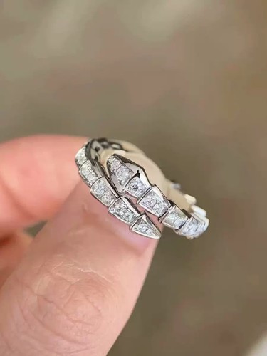 Anello serpente pave - anello,
