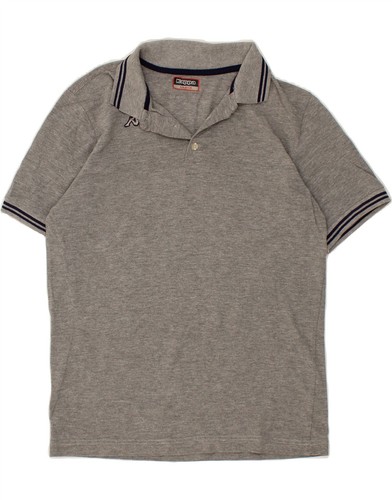 Polo uomo kappa grande - polo, grigia