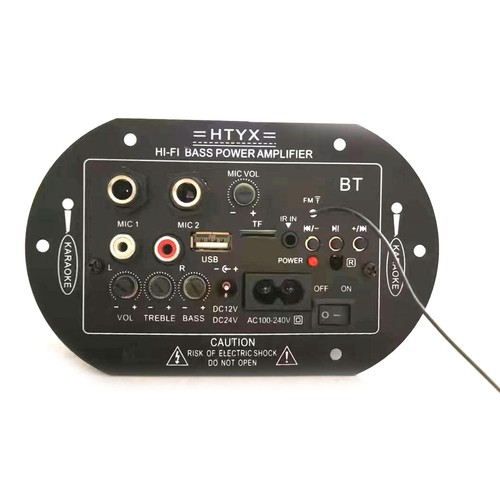 Scheda amplificatore con audio - con,