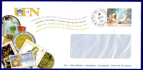 Vaticano busta postale - -,