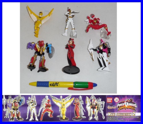 Power rangers figure set - power, 6