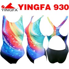 COSTUME DA BAGNO NUOVO CON ETICHETTE YINGFA 930 DONNA RAGAZZA COMPETIZIONE ALLENAMENTO CORSA TUTTE LE TAGLIE