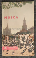 MOSCA - Mosca U.R.S.S., Guida Inturistica, Brochure Pieghevole con Foto