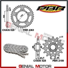 EK1101G Kit Catena Corona Pignone 16 44 525 PBR APRILIA SL SHIVER 2007 > 2014