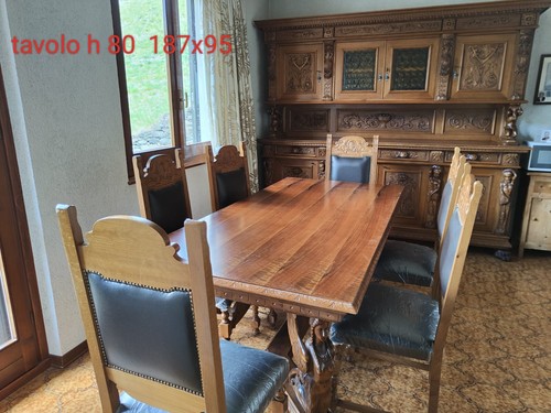 Sala pranzo intagliata a - sala,