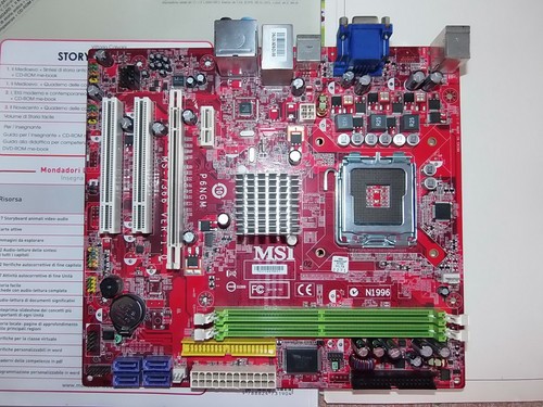 Scheda madre msi p6ngm non - msi,