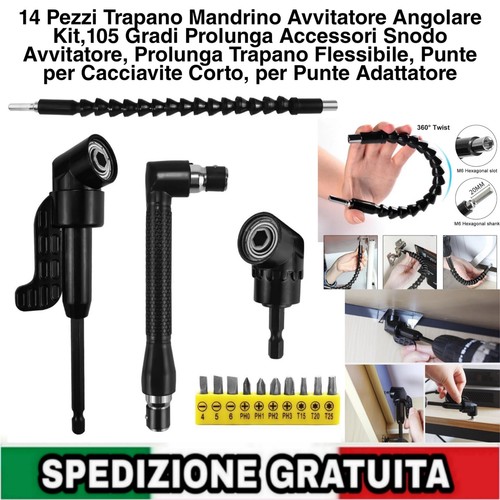 Kit 14pz mandrino snodo - 14pz,