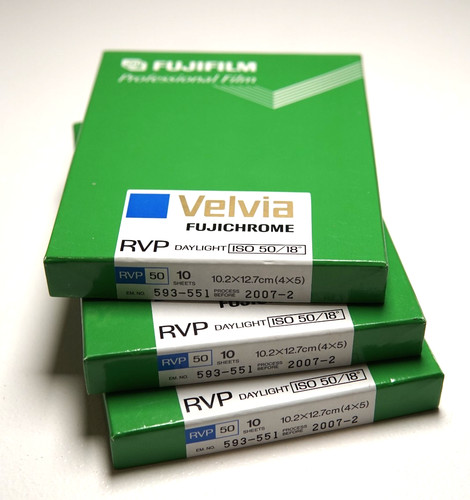 Fuji velvia 4x5 - 4x5, fogli