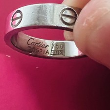 CARTIER LOVE BAND 18k 750