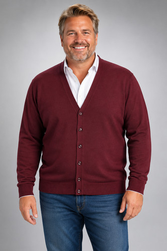 Cardigan maglione conformato - cardigan,