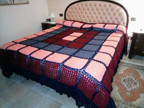 Coperta copriletto fatta - copriletto,