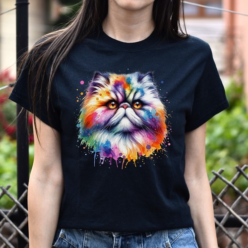 Shirt unisex gatto persiano - unisex,