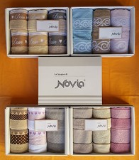 ASCIUGAMANI SPUGNA BAGNO SET