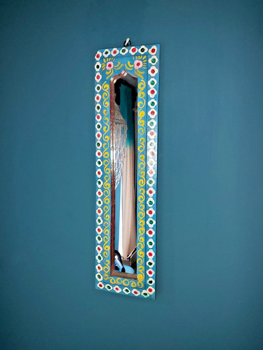Specchio indiano vintage - specchio,