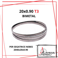 Lama a nastro 2040x20x0.90 T3