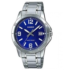 CASIO MTP-V004D-2BUDF OROLOGIO UOMO ACCIAIO BLU 42mm SOTTOCOSTO