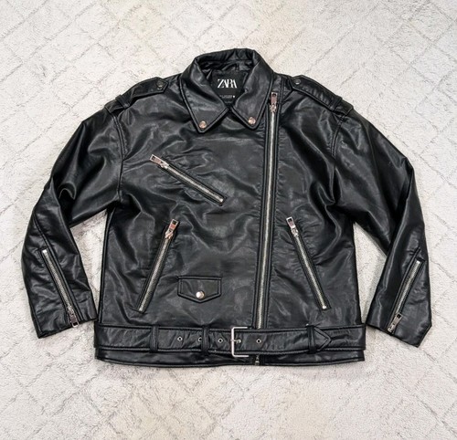 Giacca zara donna nera moto - nera,