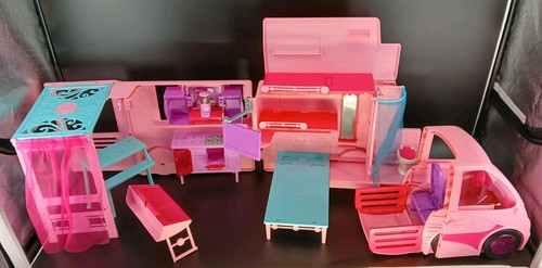 Barbie sisters deluxe - barbie, camper