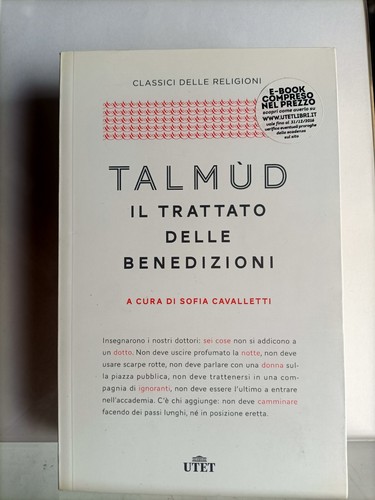 Talmud trattato delle - talmud,